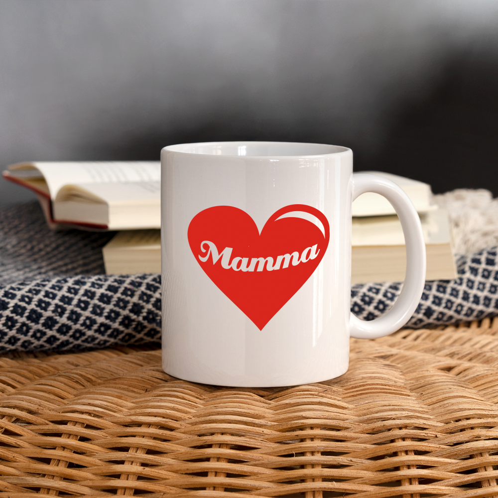 Tasse - Mamma - Muttertag - weiß