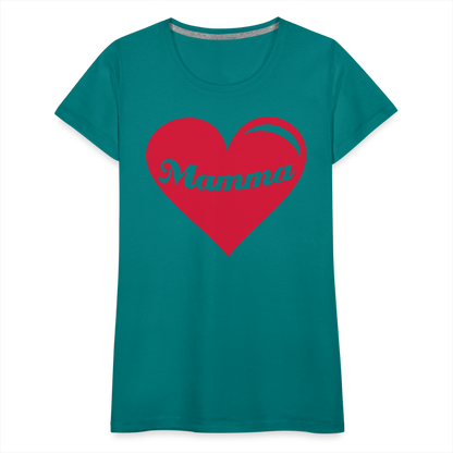 Frauen Premium T-Shirt - Mamma - Muttertags Design - Divablau