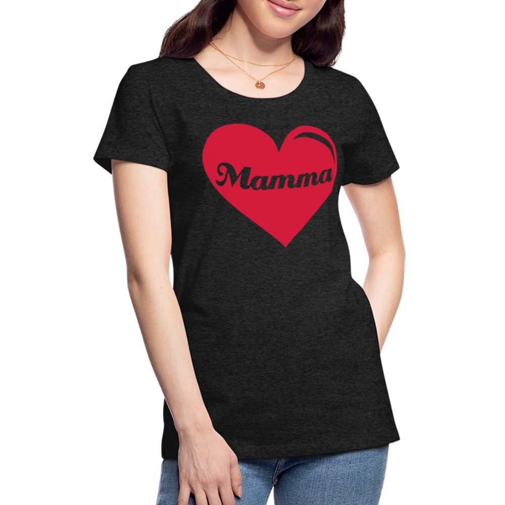 Frauen Premium T-Shirt - Mamma - Muttertags Design - Anthrazit