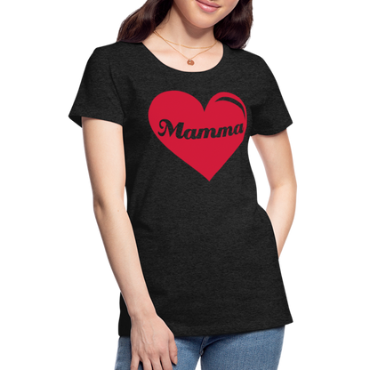 Frauen Premium T-Shirt - Mamma - Muttertags Design - Anthrazit