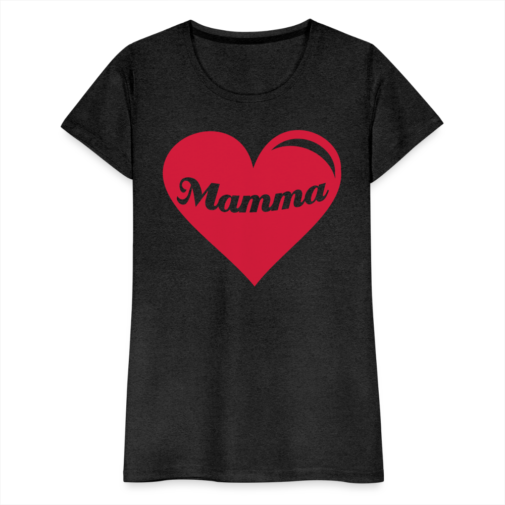 Frauen Premium T-Shirt - Mamma - Muttertags Design - Anthrazit