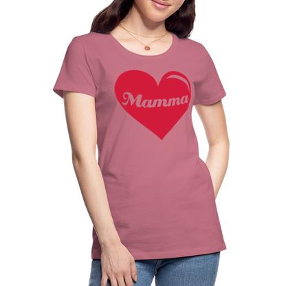 Frauen Premium T-Shirt - Mamma - Muttertags Design - Malve