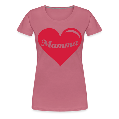 Frauen Premium T-Shirt - Mamma - Muttertags Design - Malve