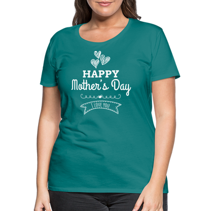 Frauen Premium T-Shirt - Happy Mother's Day - Muttertags Design - Divablau