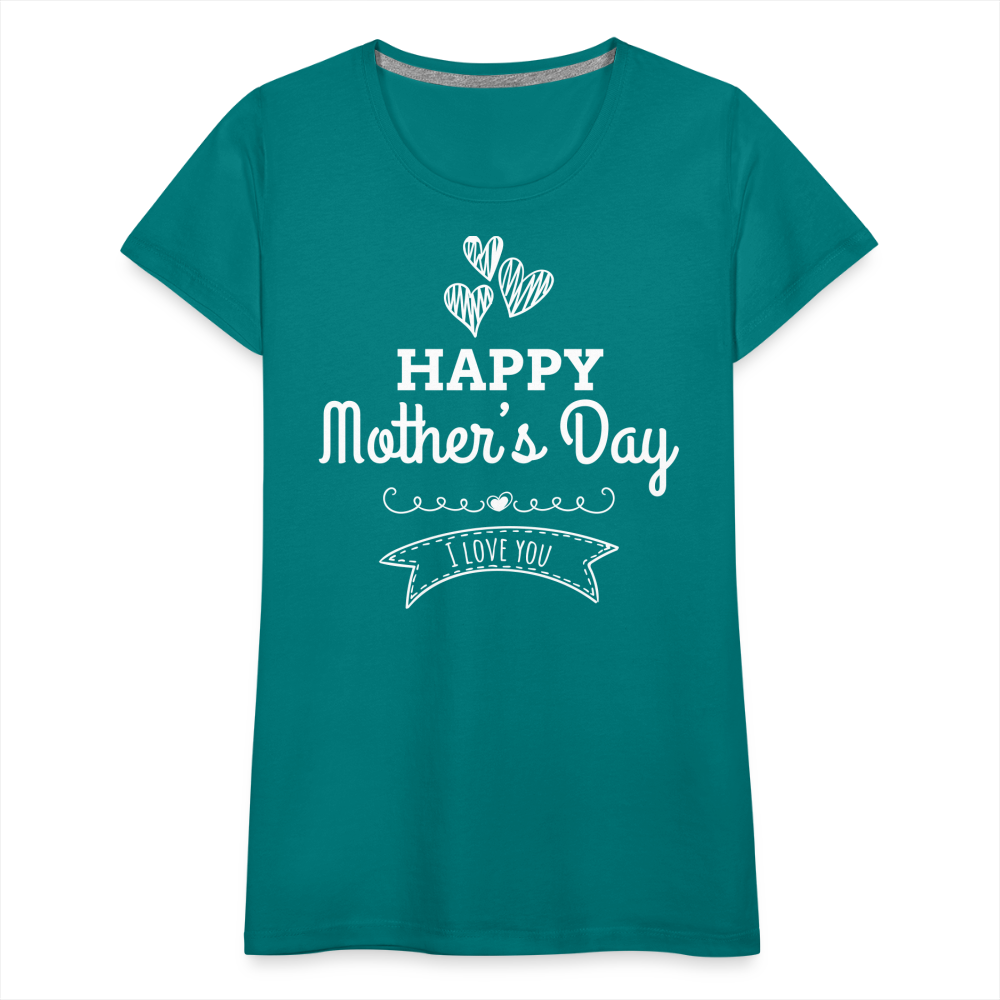 Frauen Premium T-Shirt - Happy Mother's Day - Muttertags Design - Divablau