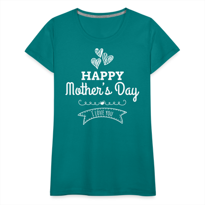 Frauen Premium T-Shirt - Happy Mother's Day - Muttertags Design - Divablau