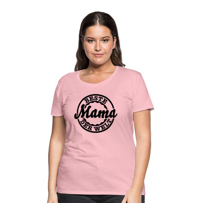 Frauen Premium T-Shirt - Beste Mama der Welt - Hellrosa