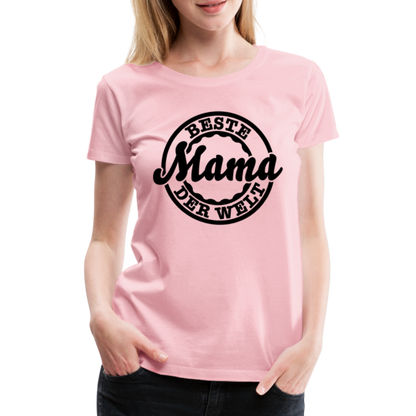 Frauen Premium T-Shirt - Beste Mama der Welt - Hellrosa