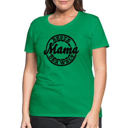 Frauen Premium T-Shirt - Beste Mama der Welt - Kelly Green