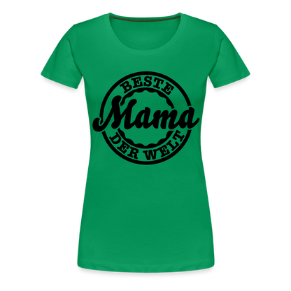 Frauen Premium T-Shirt - Beste Mama der Welt - Kelly Green