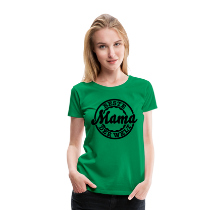 Frauen Premium T-Shirt - Beste Mama der Welt - Kelly Green