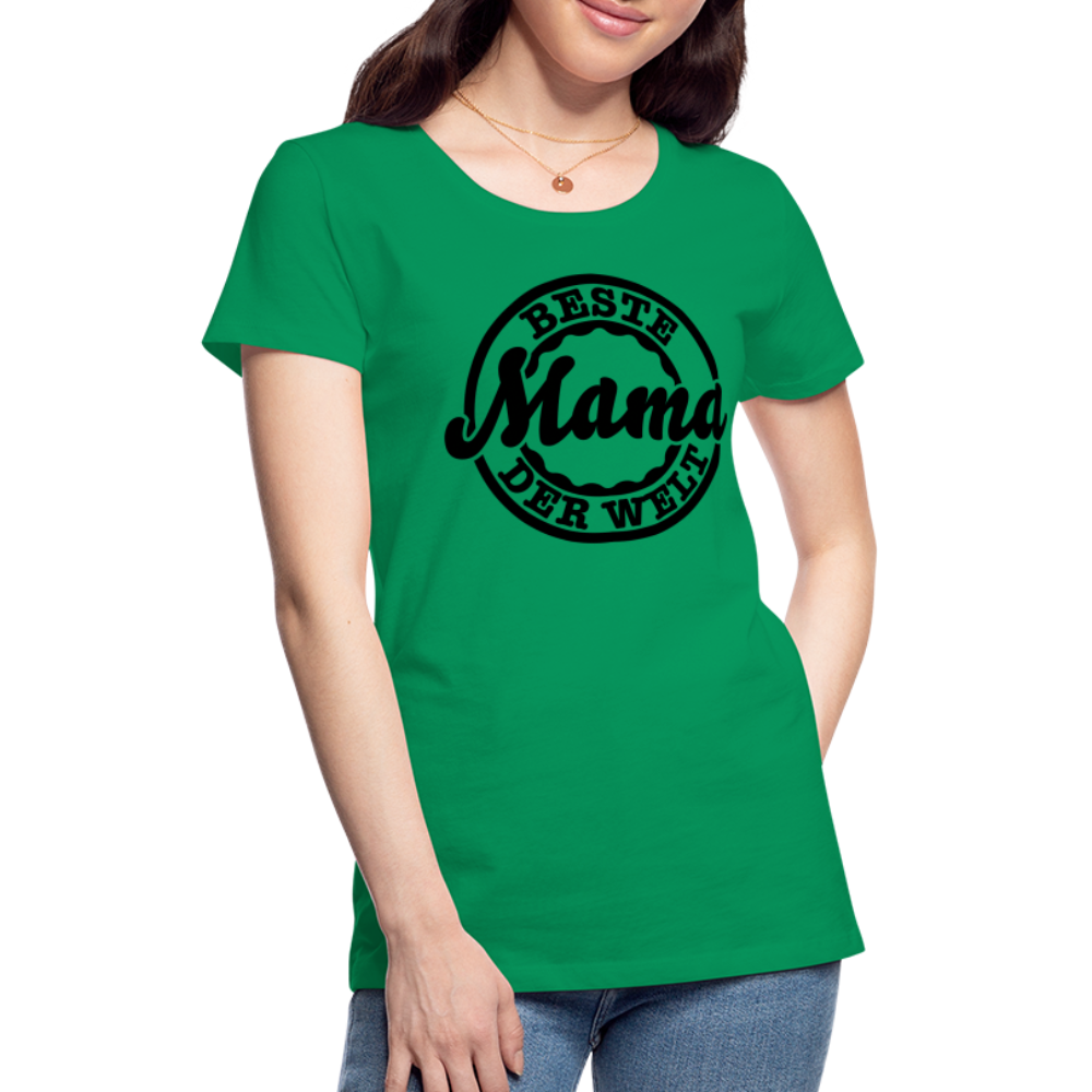 Frauen Premium T-Shirt - Beste Mama der Welt - Kelly Green