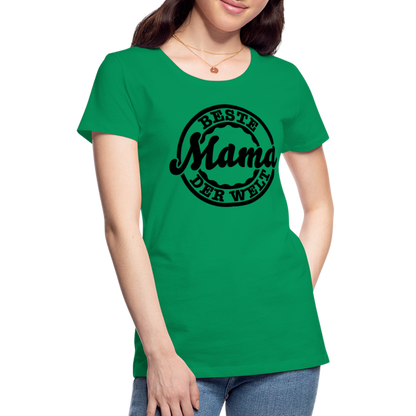 Frauen Premium T-Shirt - Beste Mama der Welt - Kelly Green