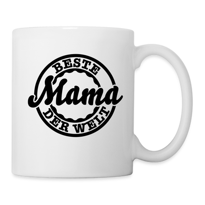 Tasse - Beste Mama der Welt - weiß