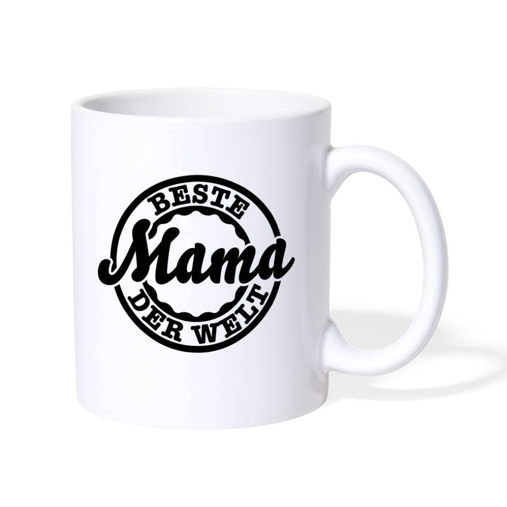 Tasse - Beste Mama der Welt - weiß