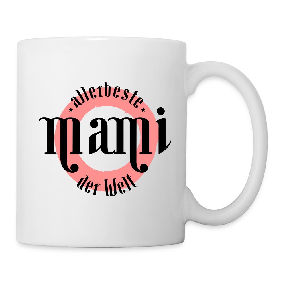 Tasse - allerbeste Mami der Welt Design - weiß