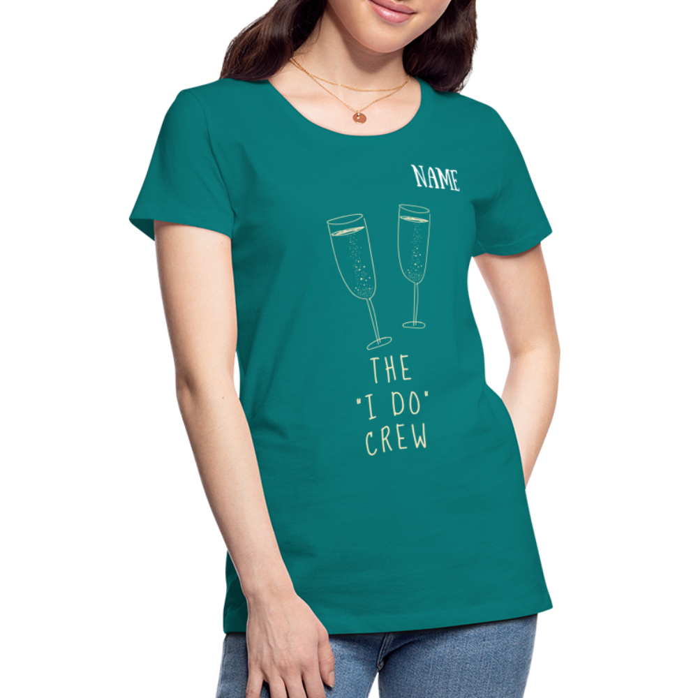 JGA T-Shirt The I do Crew - personalisierbar - Divablau