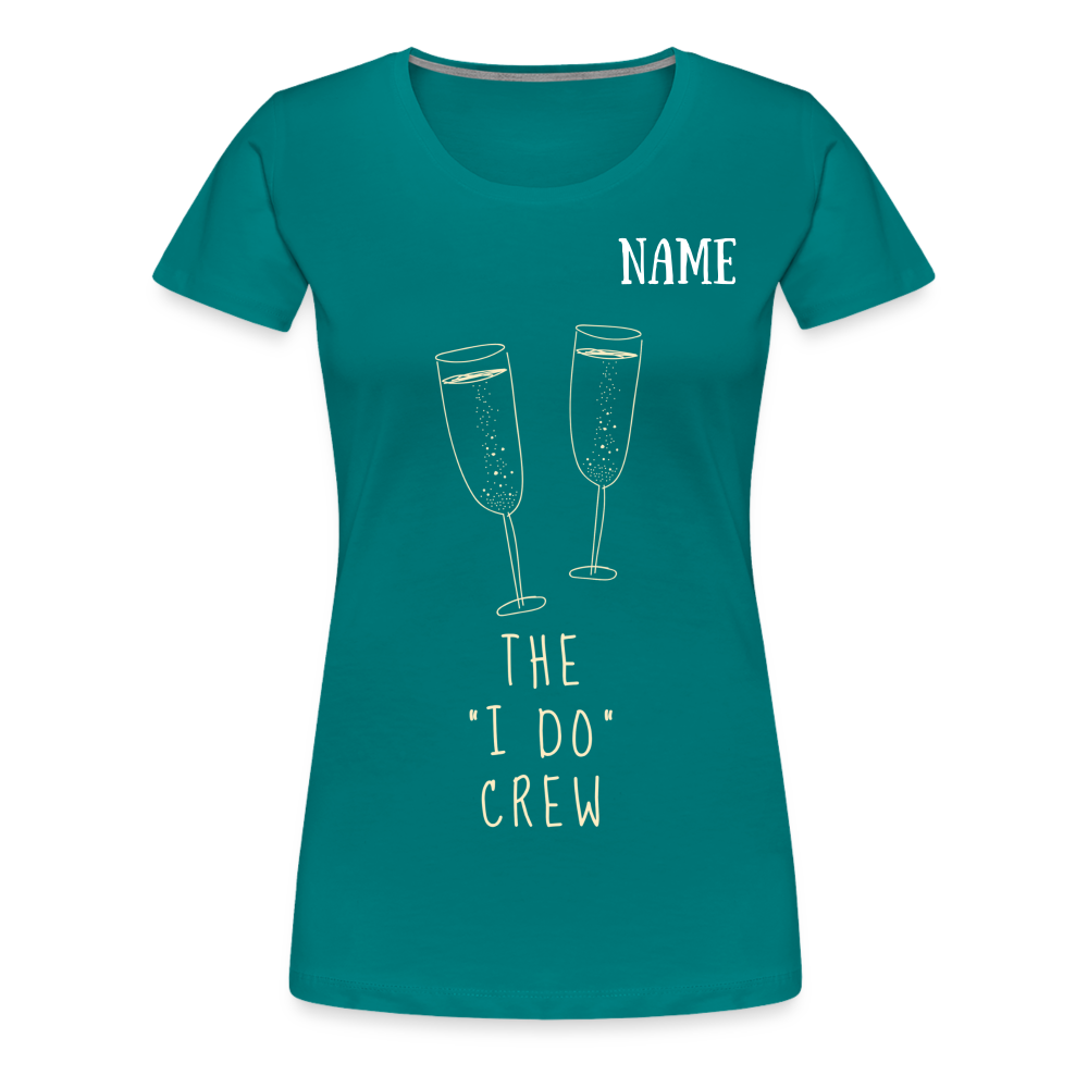 JGA T-Shirt The I do Crew - personalisierbar - Divablau