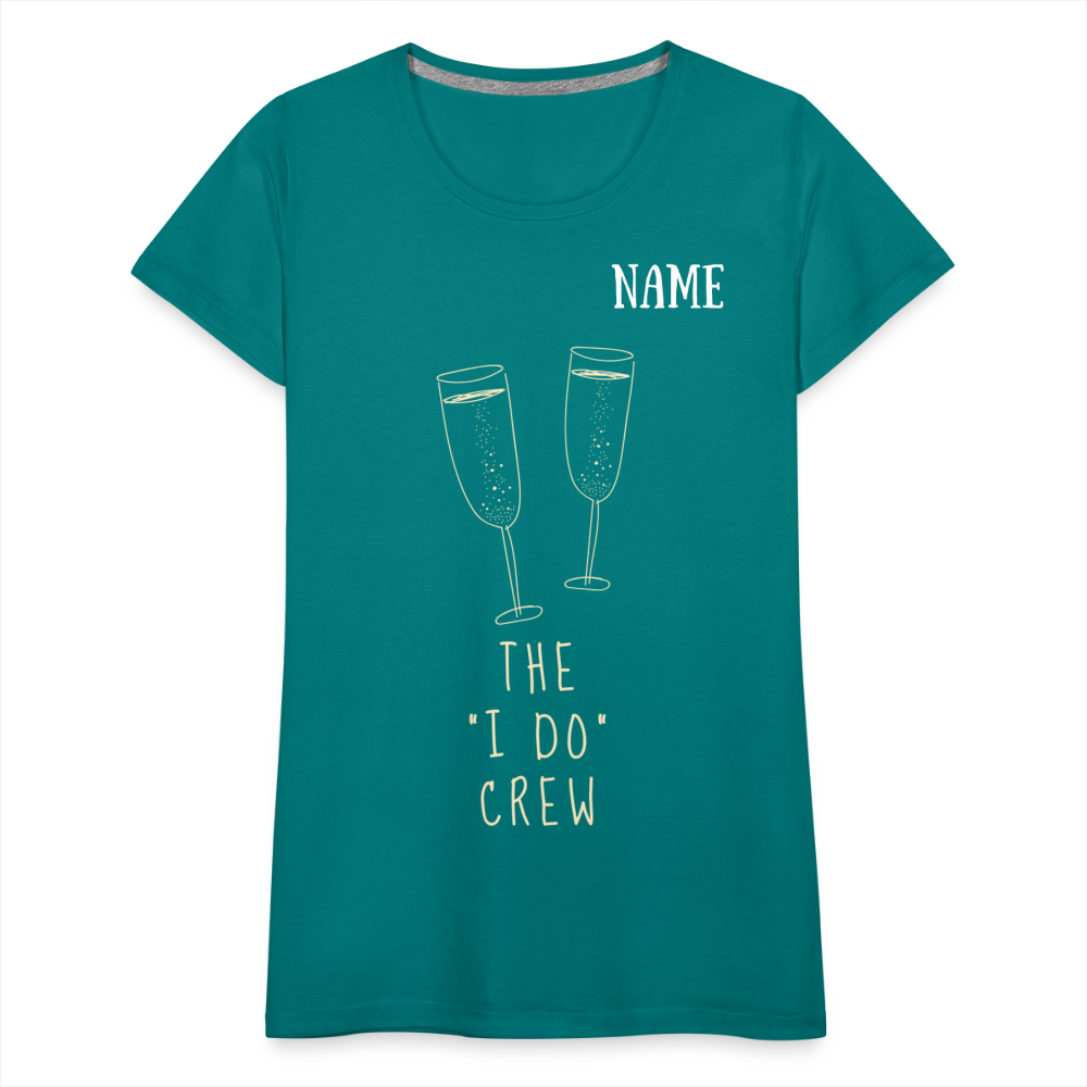 JGA T-Shirt The I do Crew - personalisierbar - Divablau