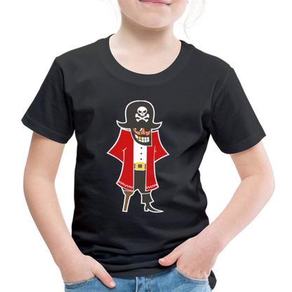 Kinder Premium T-Shirt - Pirat - Schwarz