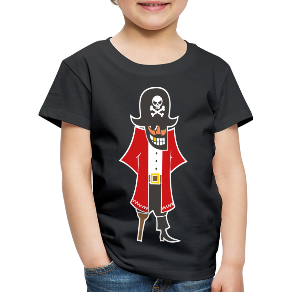 Kinder Premium T-Shirt - Pirat - Schwarz