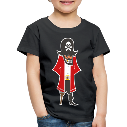 Kinder Premium T-Shirt - Pirat - Schwarz