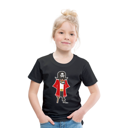 Kinder Premium T-Shirt - Pirat - Schwarz