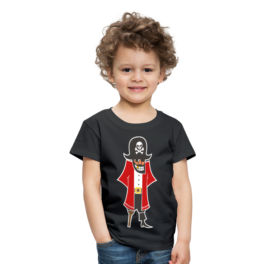 Kinder Premium T-Shirt - Pirat - Schwarz