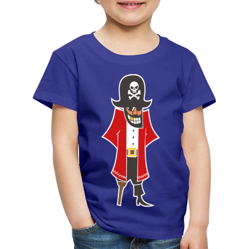 Kinder Premium T-Shirt - Pirat - Königsblau