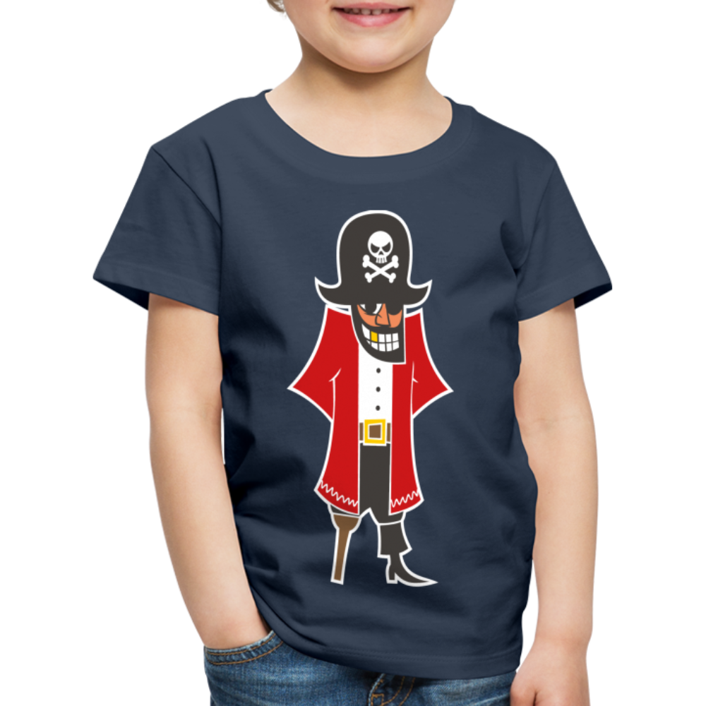 Kinder Premium T-Shirt - Pirat - Navy