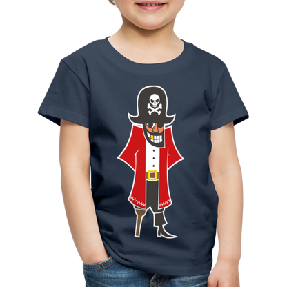 Kinder Premium T-Shirt - Pirat - Navy