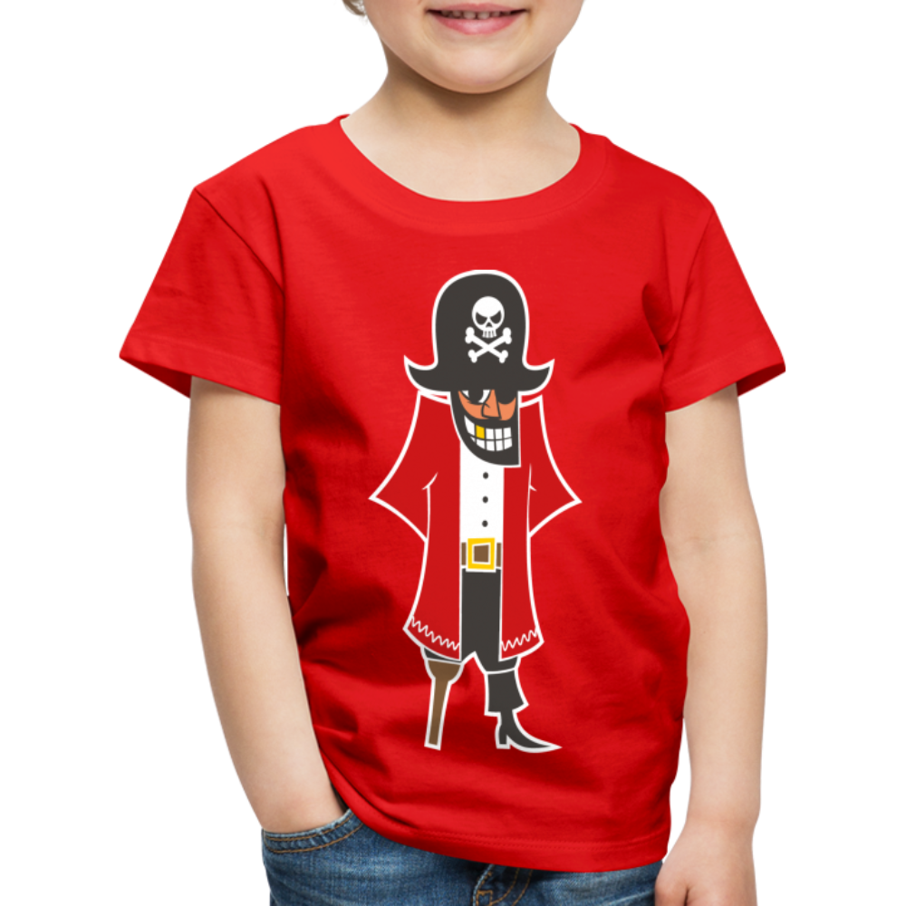 Kinder Premium T-Shirt - Pirat - Rot