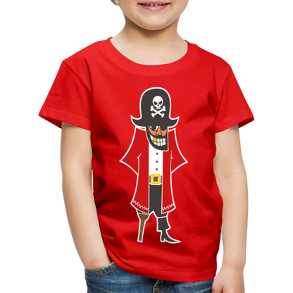 Kinder Premium T-Shirt - Pirat - Rot