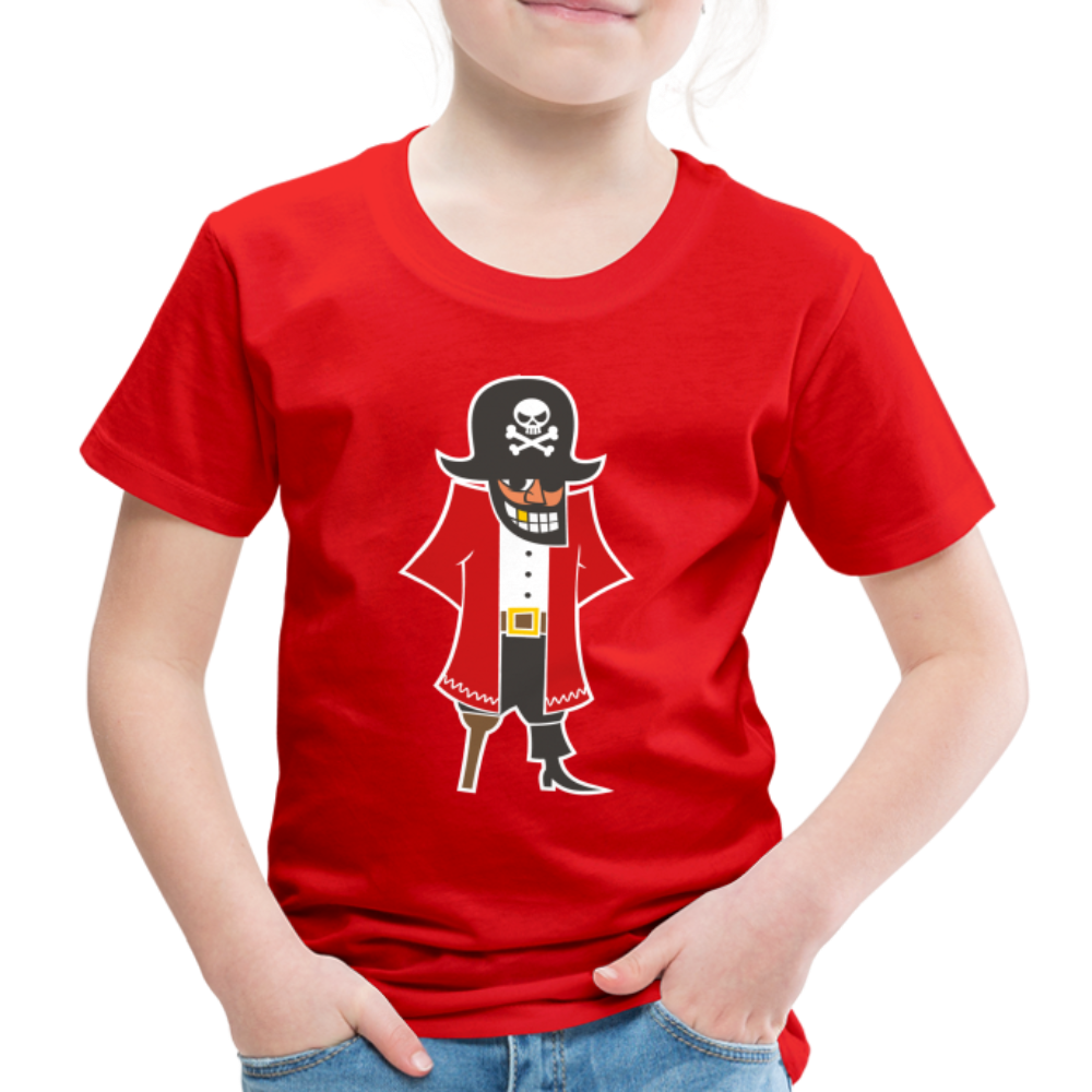 Kinder Premium T-Shirt - Pirat - Rot