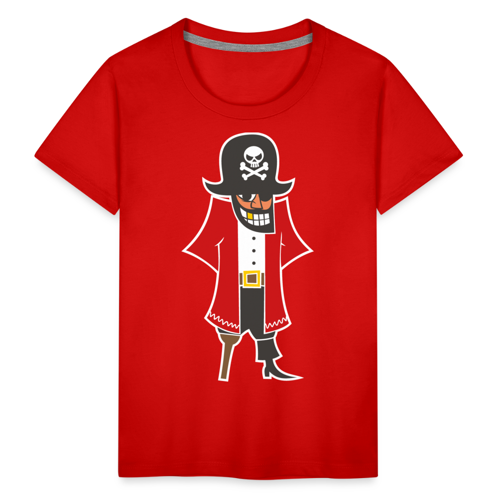 Kinder Premium T-Shirt - Pirat - Rot