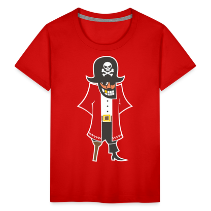 Kinder Premium T-Shirt - Pirat - Rot