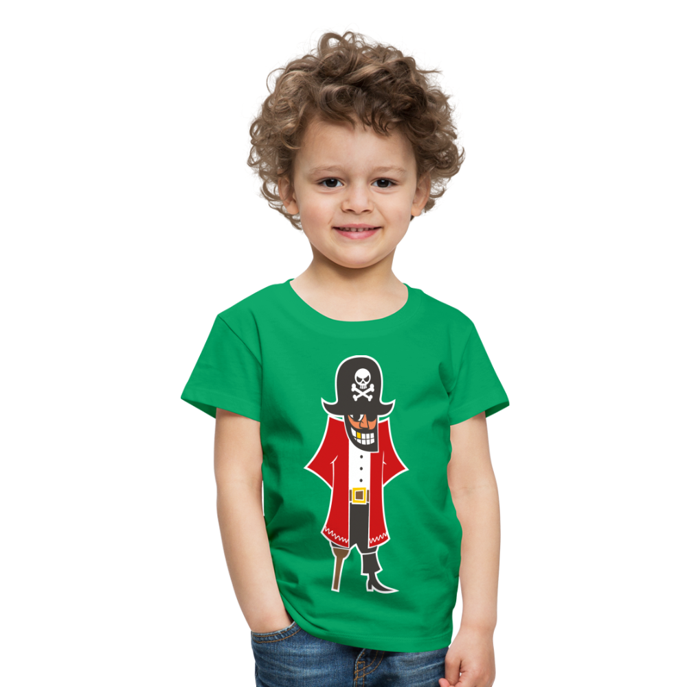 Kinder Premium T-Shirt - Pirat - Kelly Green