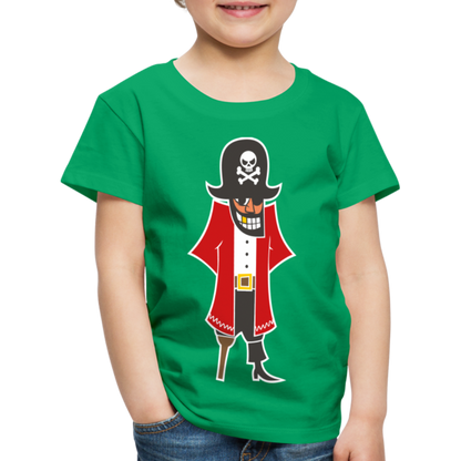 Kinder Premium T-Shirt - Pirat - Kelly Green