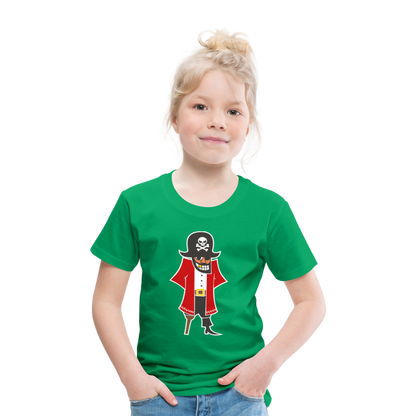 Kinder Premium T-Shirt - Pirat - Kelly Green