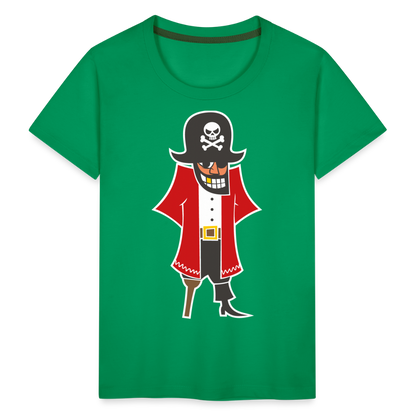 Kinder Premium T-Shirt - Pirat - Kelly Green