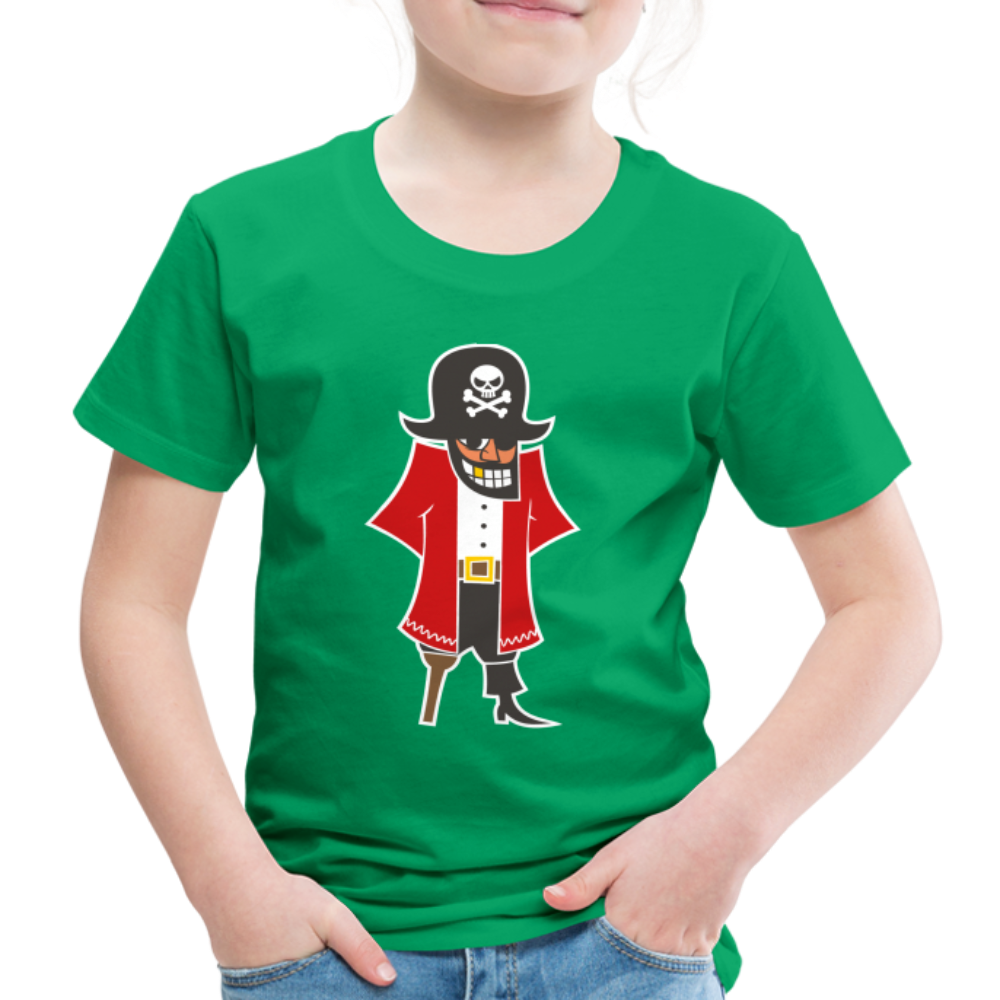 Kinder Premium T-Shirt - Pirat - Kelly Green