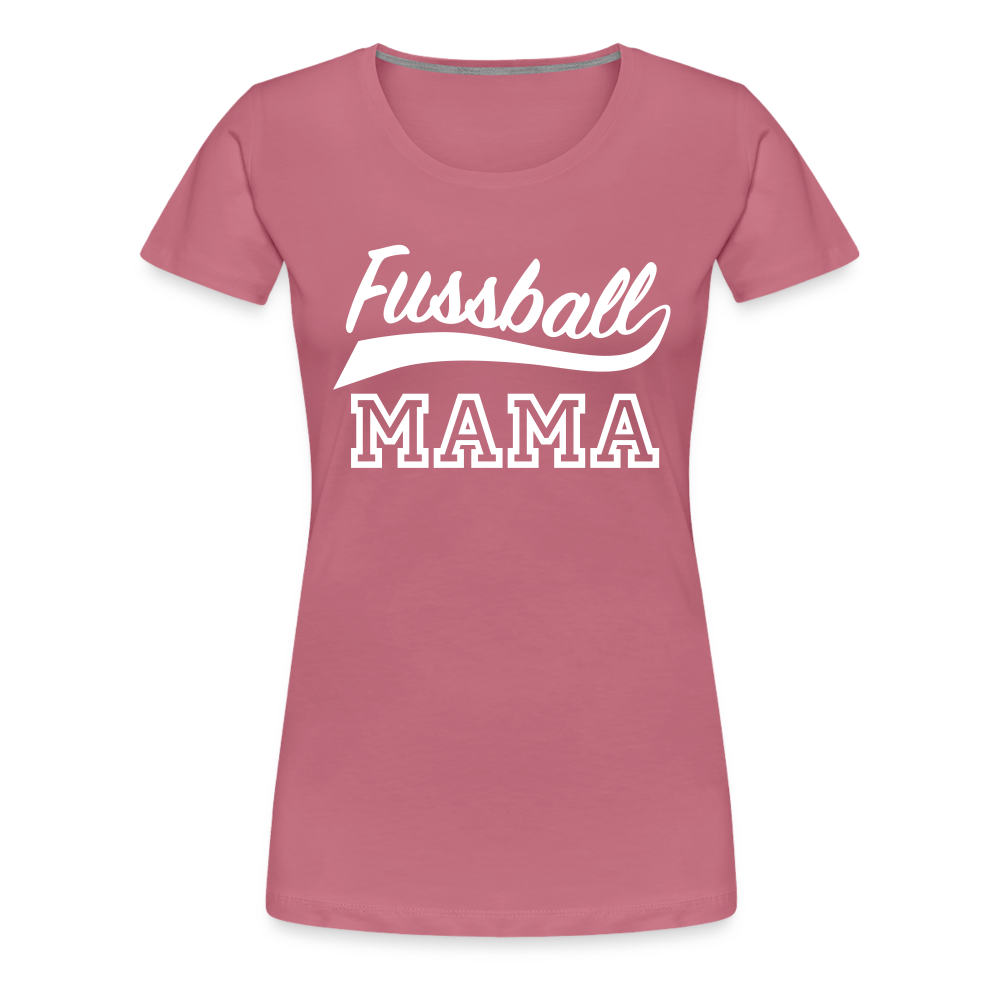 Frauen Premium T-Shirt Fußball Mama - Malve