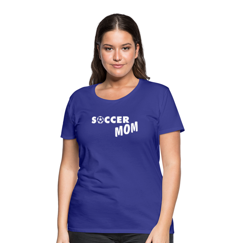 Frauen Premium T-Shirt - Soccer Mom - Königsblau