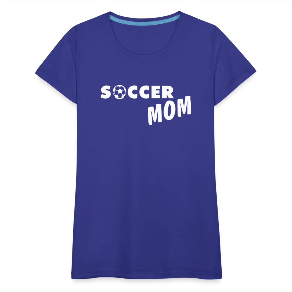 Frauen Premium T-Shirt - Soccer Mom - Königsblau