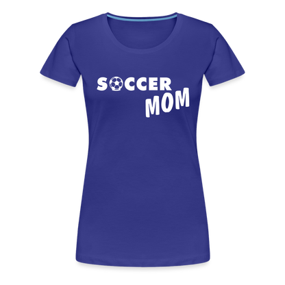 Frauen Premium T-Shirt - Soccer Mom - Königsblau