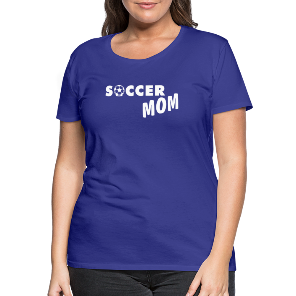 Frauen Premium T-Shirt - Soccer Mom - Königsblau