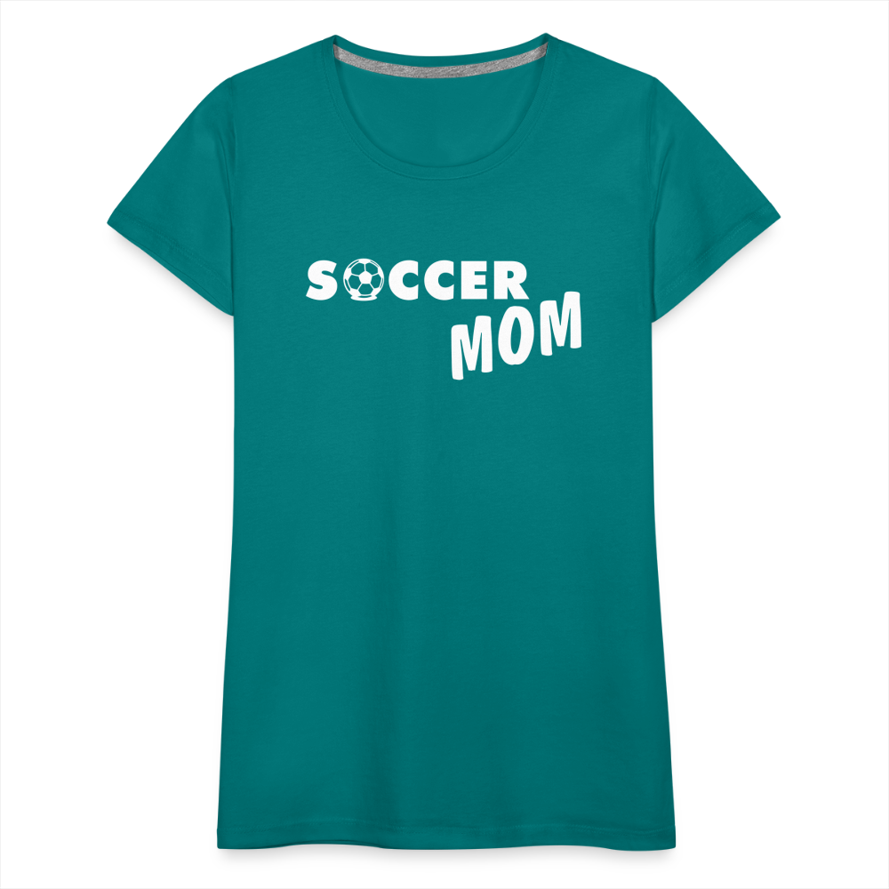 Frauen Premium T-Shirt - Soccer Mom - Divablau