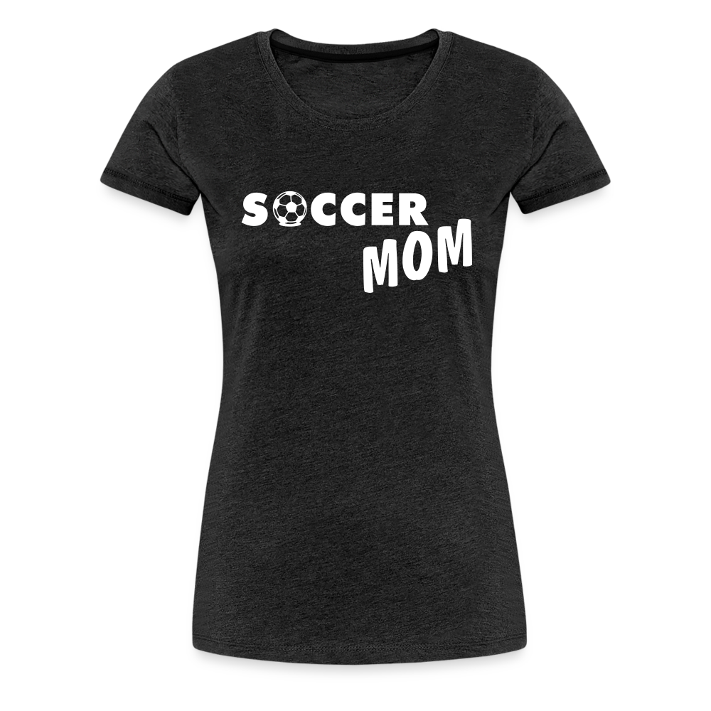 Frauen Premium T-Shirt - Soccer Mom - Anthrazit