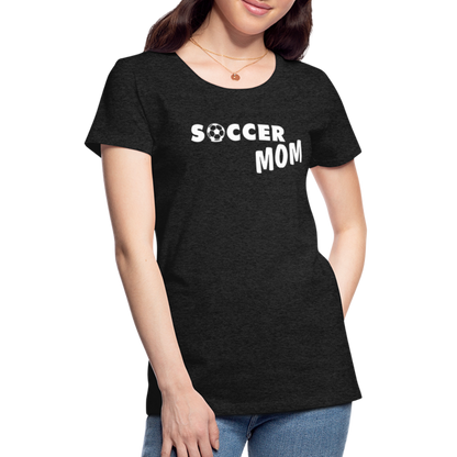 Frauen Premium T-Shirt - Soccer Mom - Anthrazit