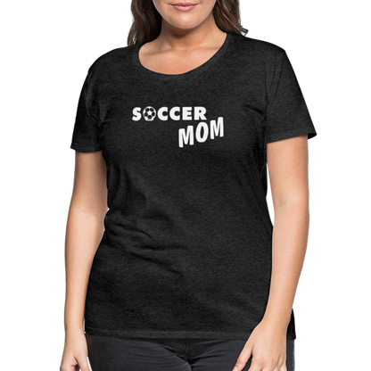 Frauen Premium T-Shirt - Soccer Mom - Anthrazit